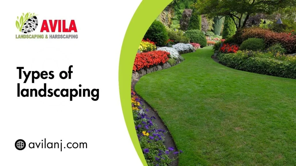 Types of landscaping