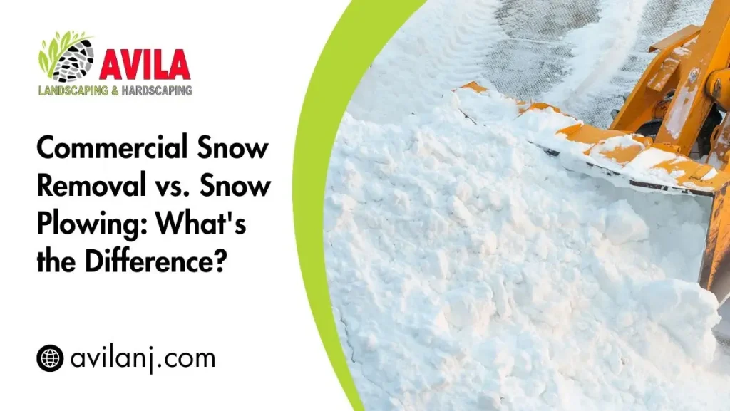 Commercial Snow Removal vs. Snow Plowing
