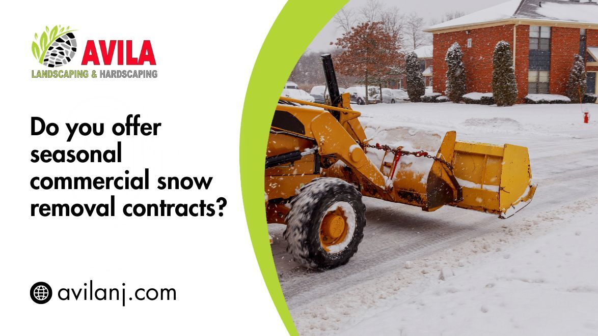 Do you offer seasonal commercial snow removal contracts